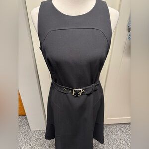 Black Belted Dress by White House Black Market